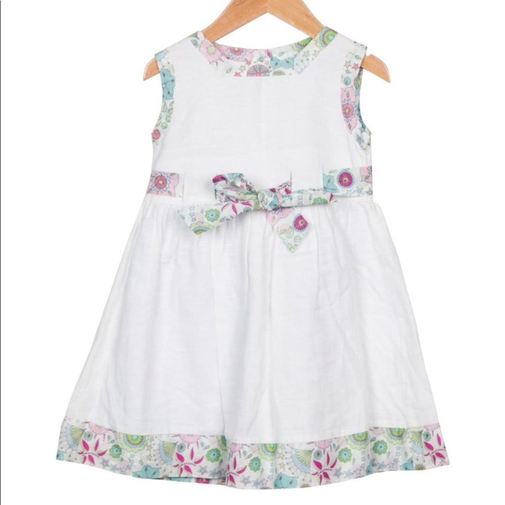 Fleurisse Leon French Handmade Linen Dress